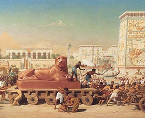  "Israel in Egypt" by Edward Poynter, 1867 
