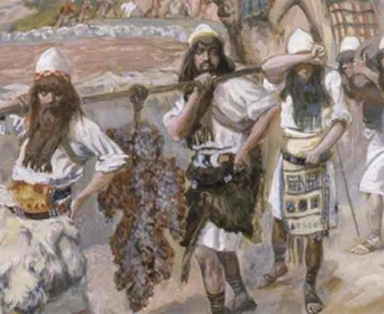 Painting: The Grapes of Canaan, c. 1896-1902. Source: Public Domain