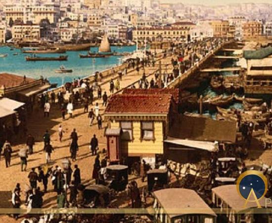 Galata Bridge, ca. 1895 (CC BY-SA 2.0)