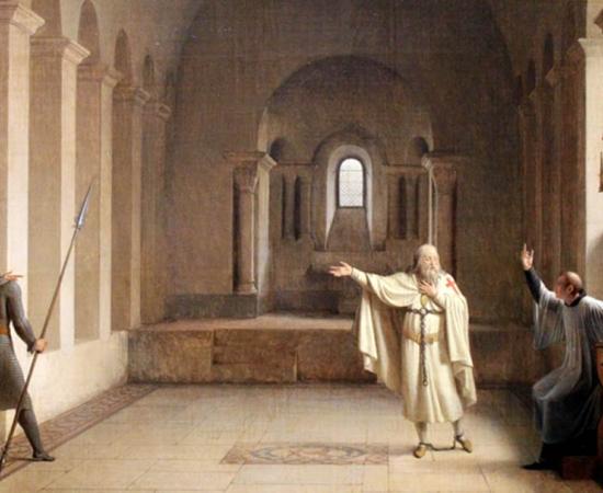 Jacques de Molay cursed everyone who supported his death