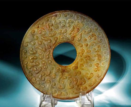 Jade bi disc, China. Source: W.Scott McGill / Adobe Stock.