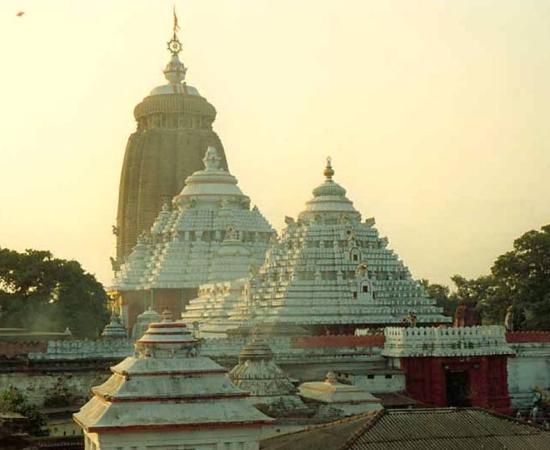 The Jagannath Temple in Puri.