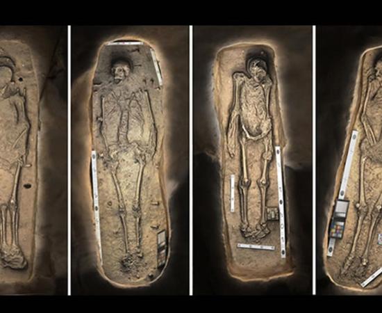3D renderings of the Jamestown skeletons, Jamestown,USA 