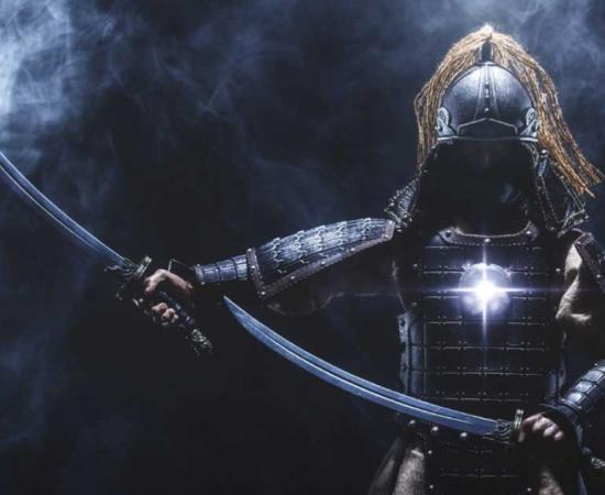 Japanese samurai warrior (brunogm / Fotolia)