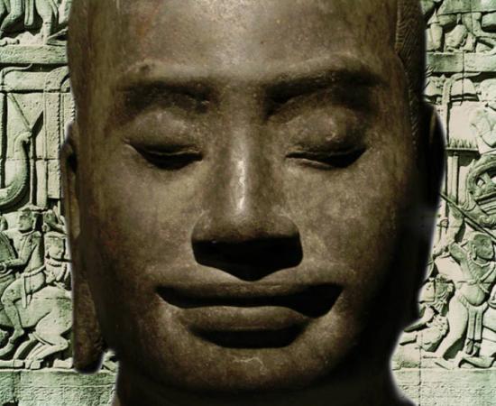 Presumed Portrait of Jayavarman VII