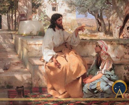 Christ in the House of Martha and Mary by Henryk Siemiradzki  (1886) (Public Domain)