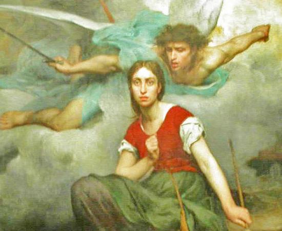 Neurologists speculate that Joan of Arc heard voices because she suffered from epilepsy