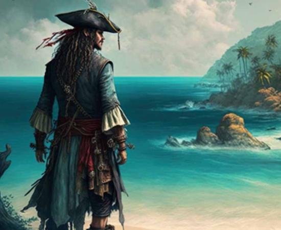 Despite his limited success during the Golden Age, John Rackham, Pirate Captain is prominently remembered and has been featured in beloved games and movies like Assassin's Creed. Source: Dieter Holstein/Adobe Stock