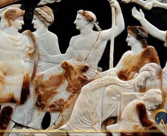 Detail of the Great Cameo of France depicting emperors of the Julio-Claudian dynasty and their family. Source: Marie-Lan Nguyen / CC BY 2.5