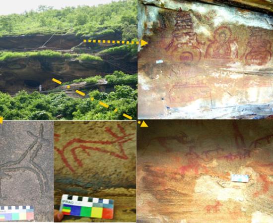 Kaimur Range Rock Art - India