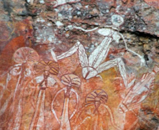 Aboriginal rock art at Nourlangie, Kakadu