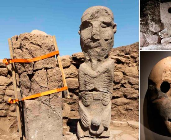 Standing man from Karahan Tepe. Source: Turkish Ministry of Culture