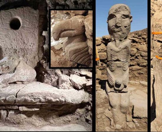 Selection of the recent discoveries made at Karahan Tepe and Göbekli Tepe in Turkey. Source: Author provided