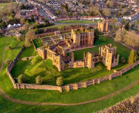 Kenilworth Castle today. Source: Carl / Adobe Stock.