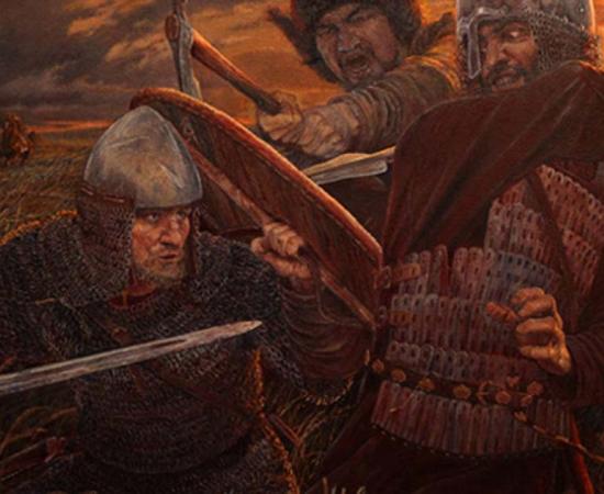 ‘Invincible’ a modern depiction of a battle between Rus and Khazars.
