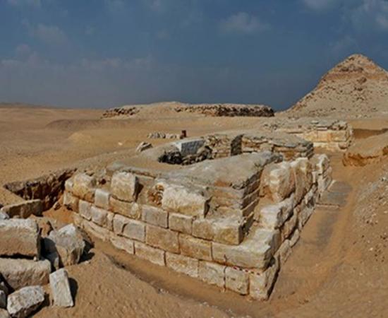 Panorama of the tomb of Khentkaus III. 