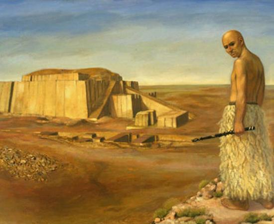 Ur-Shulgi. King Shulgi is credited with the completion of the Great ziggurat of Ur.