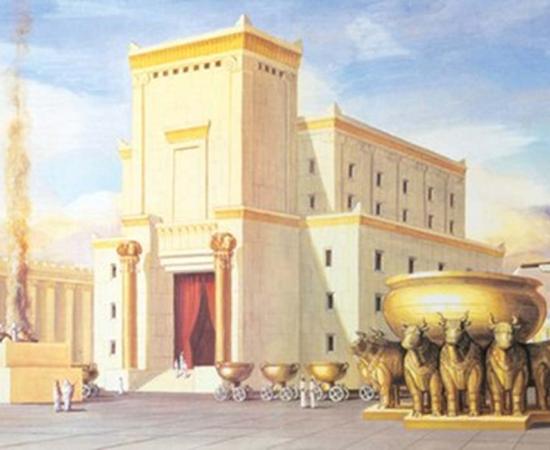 A modern interpretation of King Solomon’s Temple.