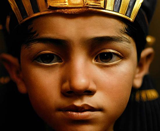 Boy king Tutankhamun. Source: Mikolaj Niemczewski / Adobe Stock.