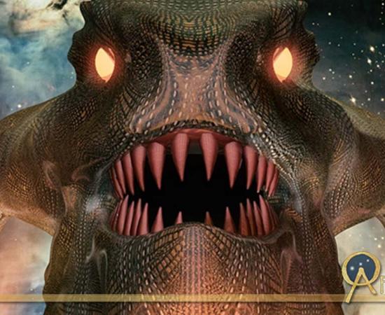 The Great Horned Serpent was powerful and magical in Native American mythology.