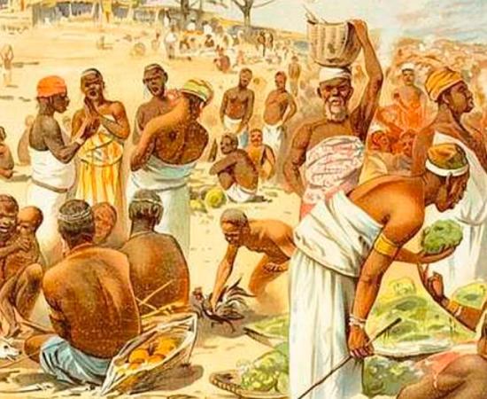 Kingdom of Loango, a productive trade center. Source: Public Domain