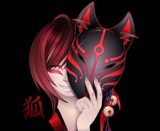 Japanese demon fox (Ekaterina Glazkova / Adobe Stock)