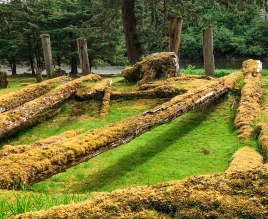 Remains of Kiusta Village houses