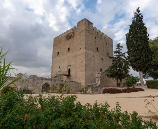 The keep of Kolossi Castle.