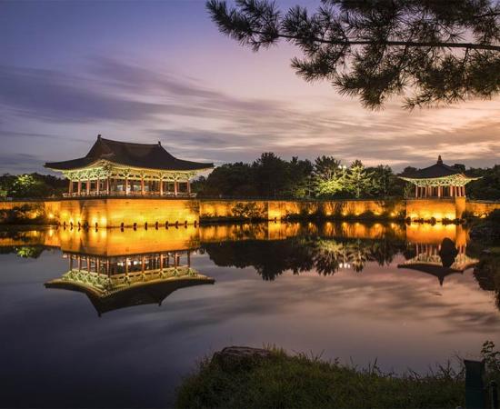 The Wolji (formerly Anapji) artificial pond located in Gyeongju National Park, South Korea, was constructed by the Silla Kingdom in 674 AD. The pond is not far from where the recent Korean kingdom finds were discovered.      Source: Pixabay