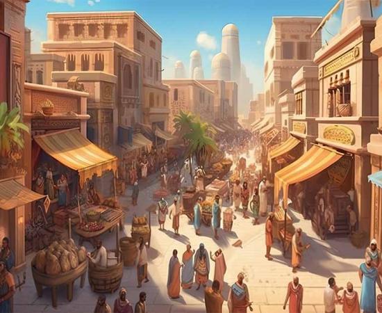 Ancient Koumbi Saleh, a busy center of trade. Source: dasom/Adobe Stock