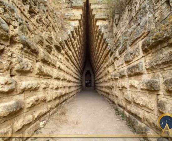 Inside royal kurgan in Kerch, Ukraine		Source: Danil/Adobe Stock