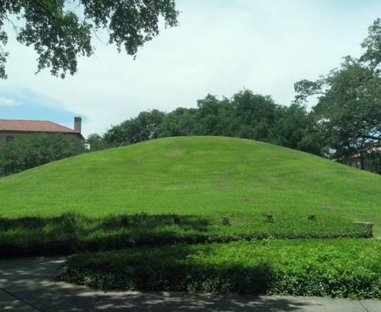 LSU campus Native American Mound