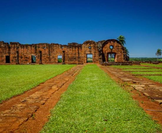 The ruins of Jesús de Tavarangue                              Source: Kylie / Adobe Stock