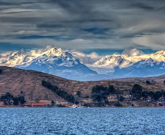 Lake Titicaca in Bolivia