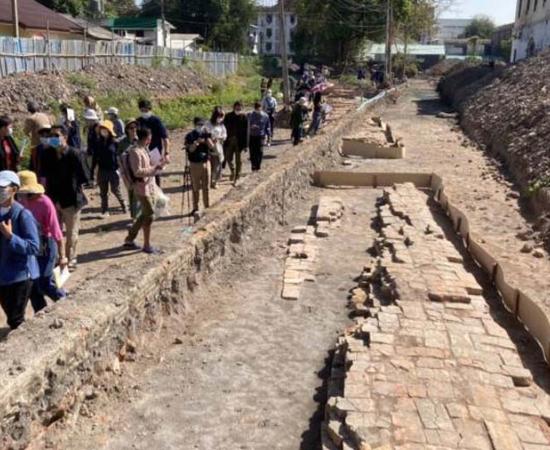 Lan Na Kingdom palace remains have been uncovered in Chiang Mai, Thailand. Source: Thai PBS