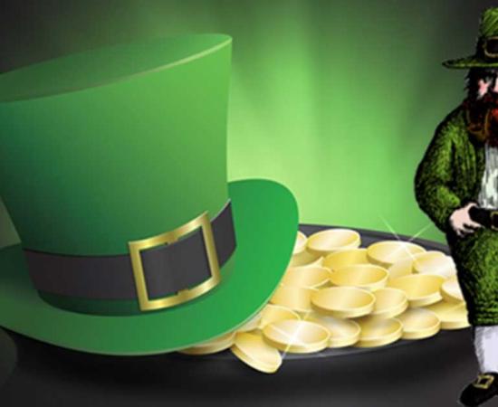 A stereotypical depiction of a leprechaun