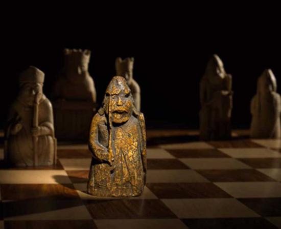 The newly discovered medieval chess piece, one of the Lewis Chessmen, had been missing for almost 200 years. Source: Courtesy of Sotheby's .
