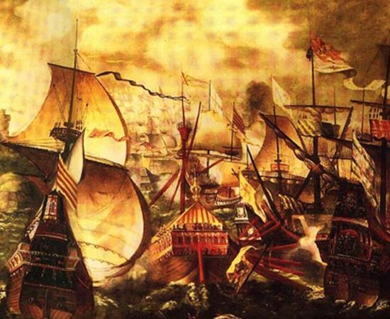 The Spanish Armada, 1577