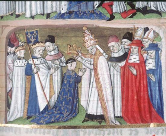 Coronation of Louis the Pious as King of Aquitaine. 