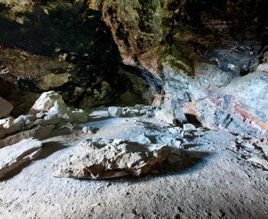 : Interior of Lovelock Cave located next to the former lakebed of Lake Lahontan in Nevada. Source: BLM Nevada / CC BY-SA 2.0