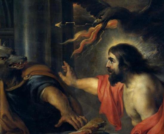 Detail of ‘Jupiter and Lycaon’ by Jan Cossiers. Source: Public Domain