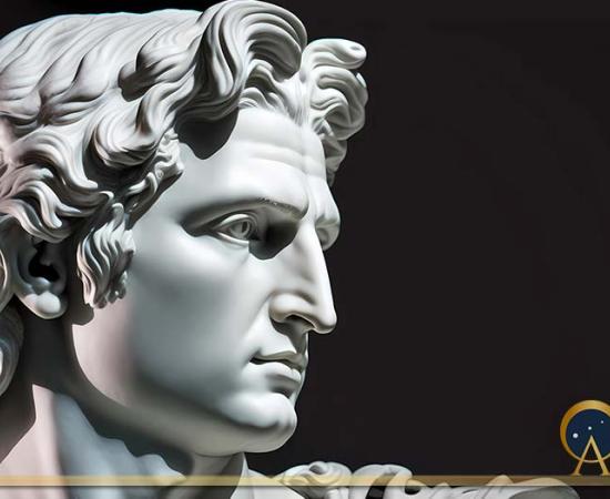 AI generated Alexander with full head of hair. ( Worldillustrator/ Adobe Stock)