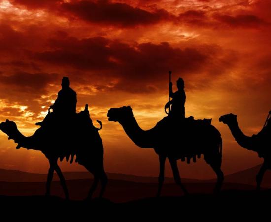 The magi or three kings who followed the Star of Bethlehem to find the new-born Jesus. Source: Pawel Horazy / Adobe Stock