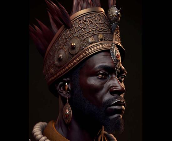 African king. Source: Aleksandr Borisenko / Adobe Stock.