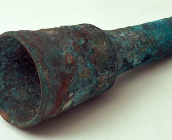 Experts claim this may be Europe’s oldest artillery cannon found off the coast of Sweden. Source: Bo Niklasson/Bohusläns museum/University of Gothenburg