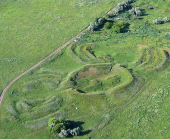 Bird's-eye view of Mauritius Square