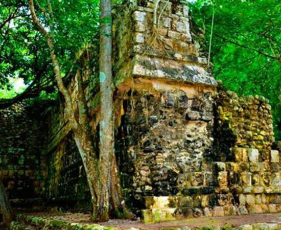 The Maya palace recently discovered in the Yucatan, Mexico. Source: INAH