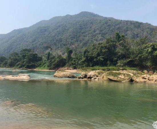 River by the location researchers believe could be the last city of the Lacandon rebels 