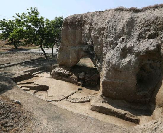 Hegmataneh hill, Hamadan City, Iran, where the new Iranian Median Empire discoveries were made Source: IRNA