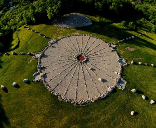 Medicine Wheel Park, Valley City State University, Valley City, ND